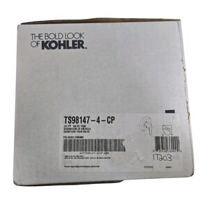 Kohler K-TS98147-4-CP July Pressure-Balancing Valve Trim Chrome *READ DESCRIPTI*